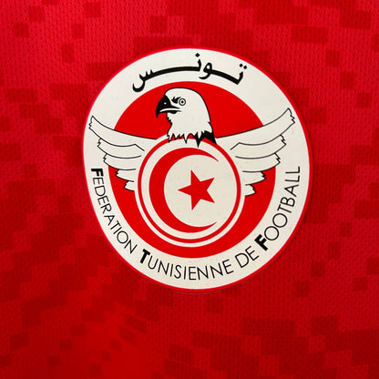 Maillot Tunisie Domicile 2025 zoom logo