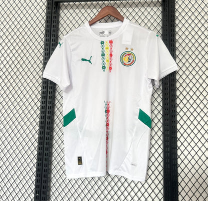 Maillot Sénégal Domicile 2024/2025 vue face Lions de la Teranga