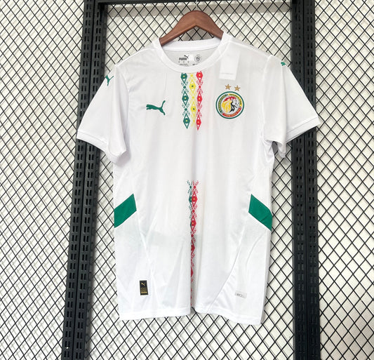 Maillot Sénégal Domicile 2024/2025 vue face Lions de la Teranga