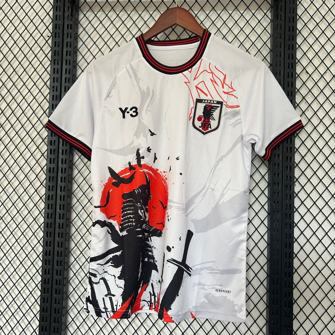 Maillot Japon Concept 2025 N°5 vue face Samurai Blue