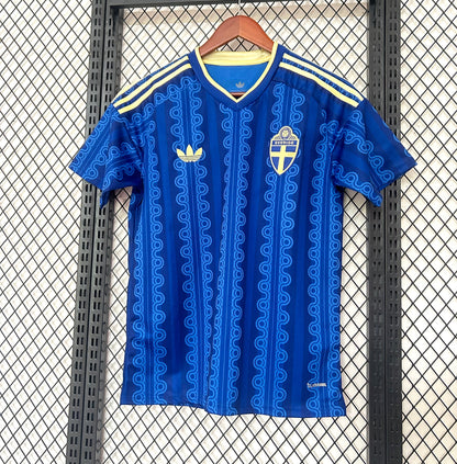 Maillot Suède Domicile 2026 vue face Blågult