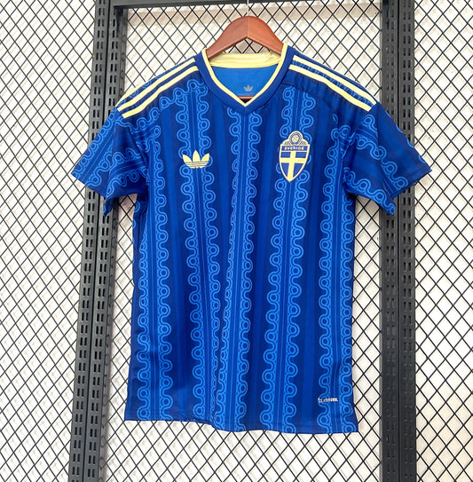 Maillot Suède Domicile 2026 vue face Blågult