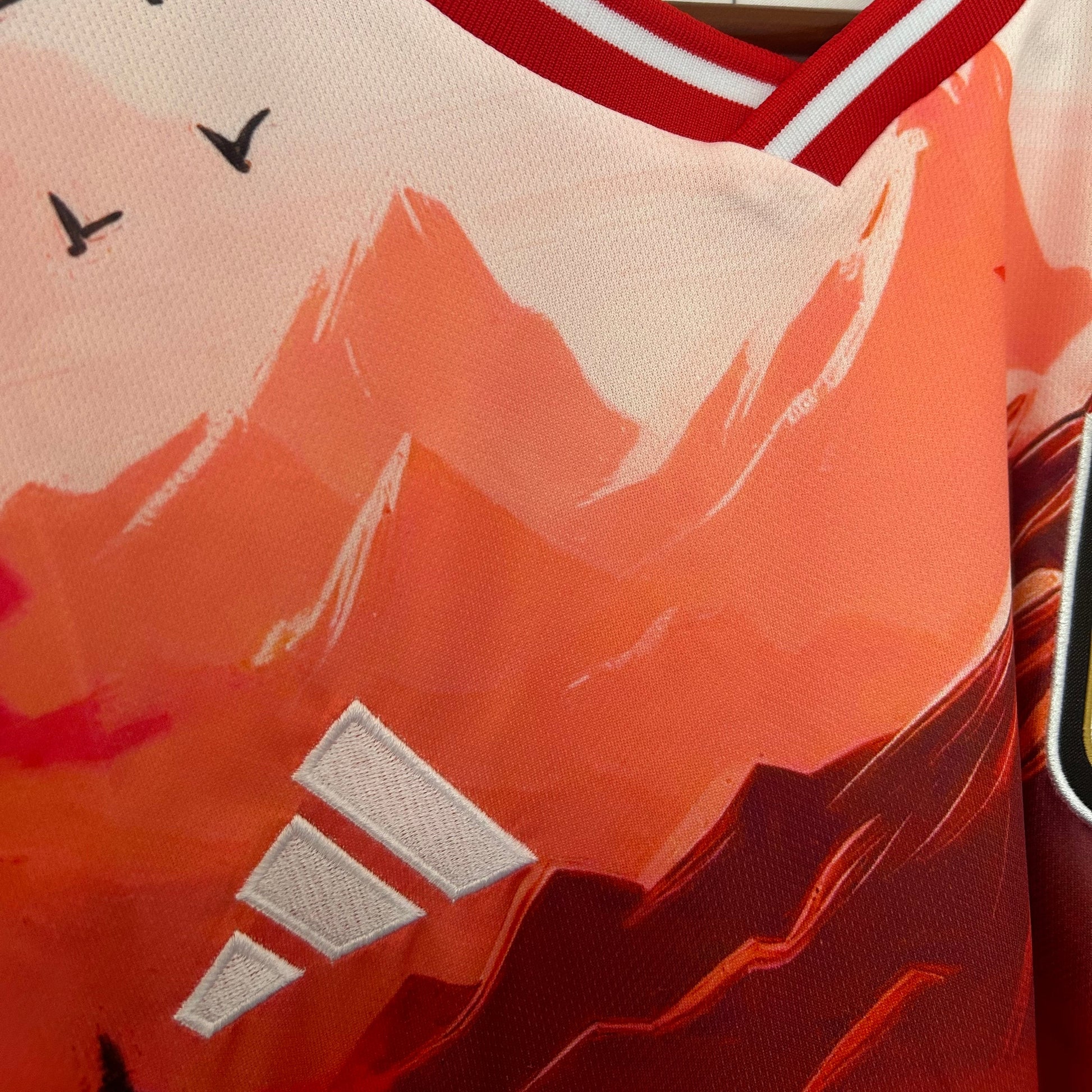 Maillot Japon Concept 2025 N°4 détail design exclusif