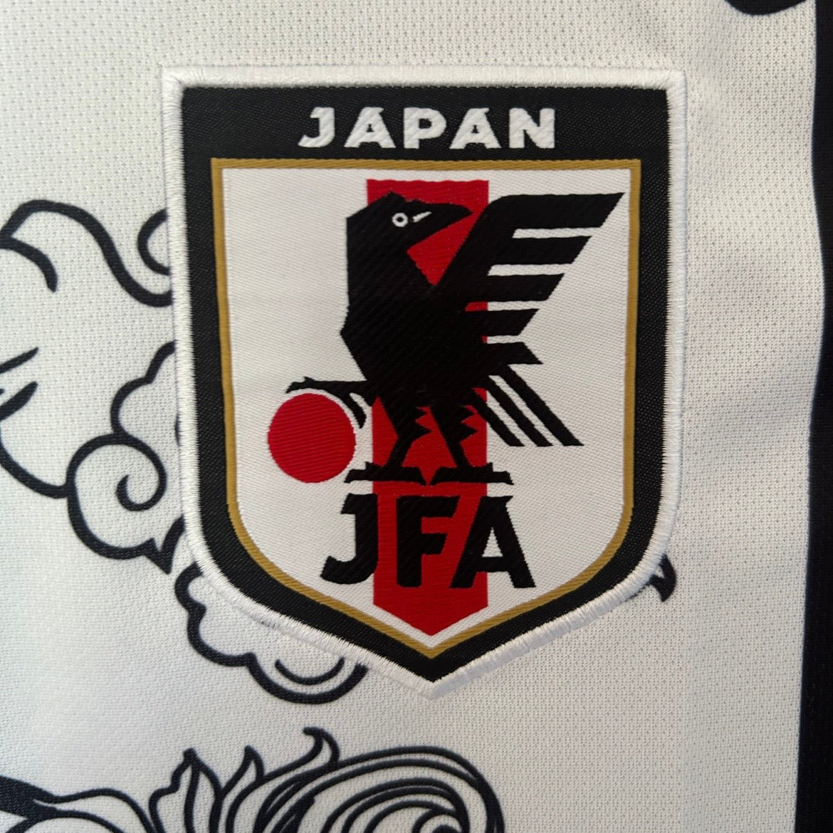 Maillot Japon Concept 2025 N°3 détail design exclusif