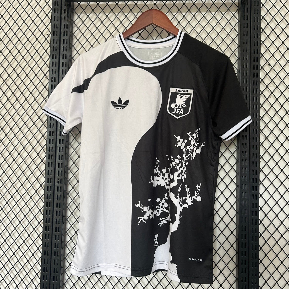 Maillot Japon Concept 2025 N°9 vue face Samurai Blue