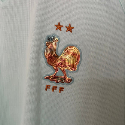Maillot France extérieur Coupe du Monde détail manches