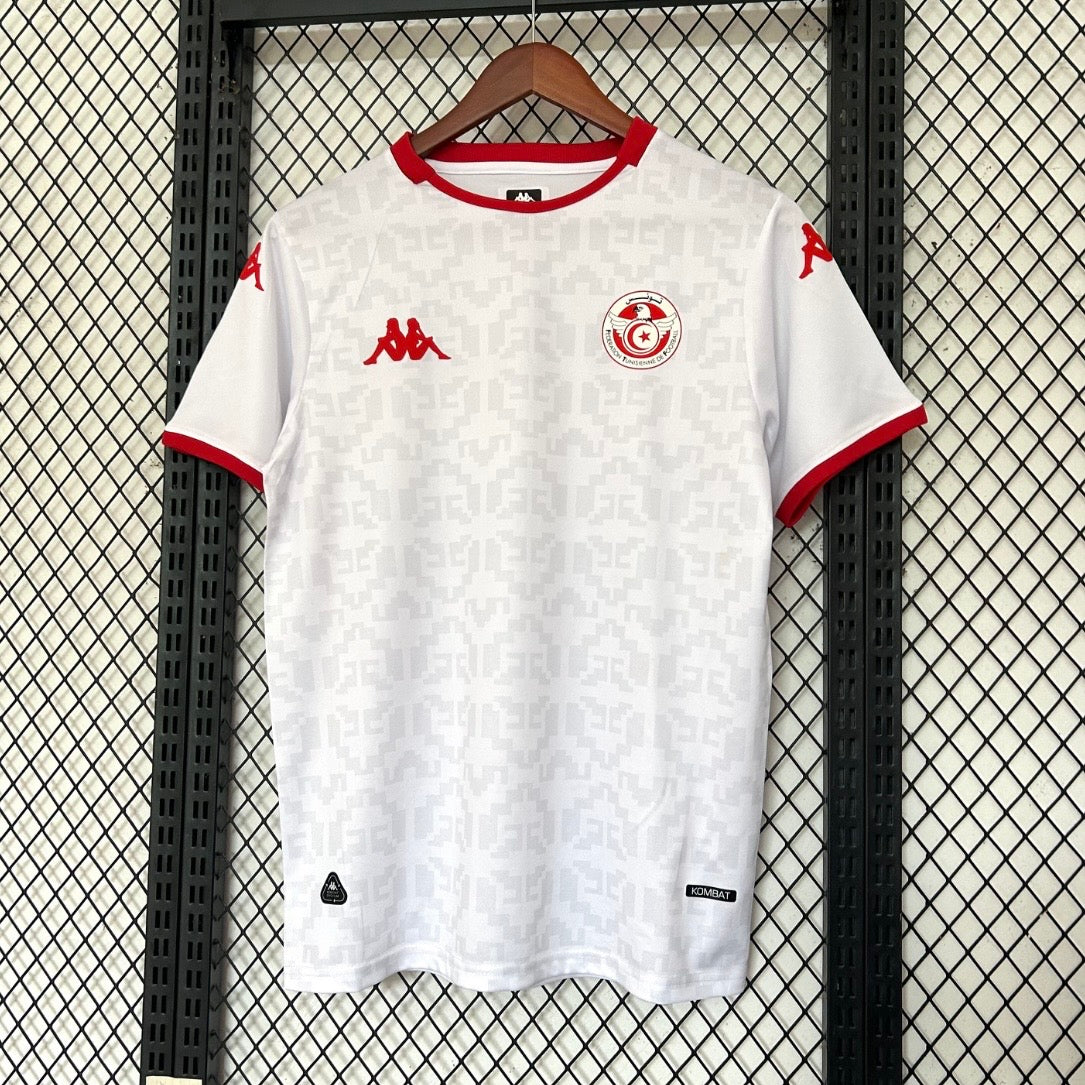 Maillot Tunisie Extérieur 2025 | Flocage Offert