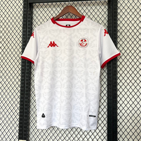 Maillot Tunisie Extérieur 2025 | Flocage Offert