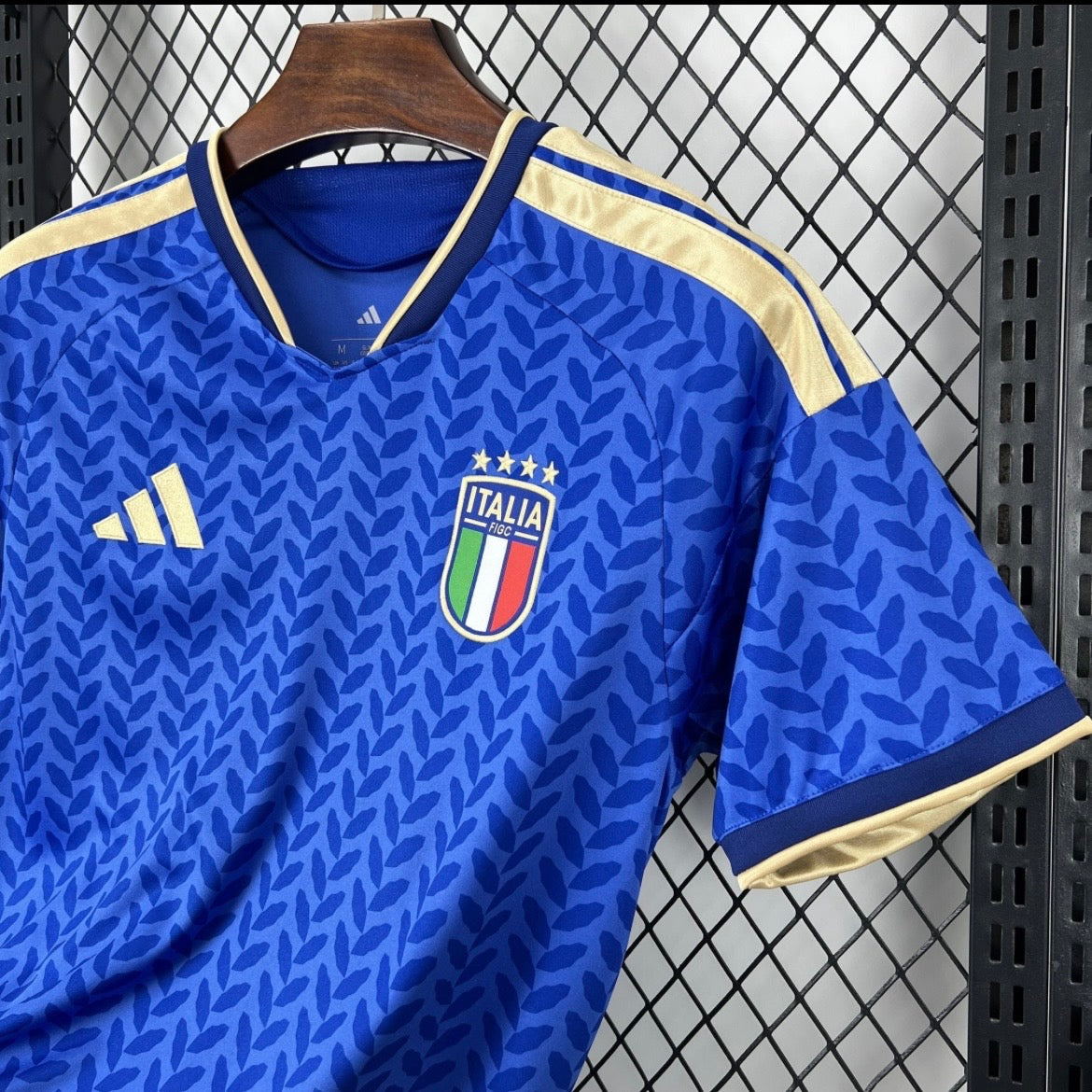 Maillot Italie Domicile 2026 zoom logo FIGC