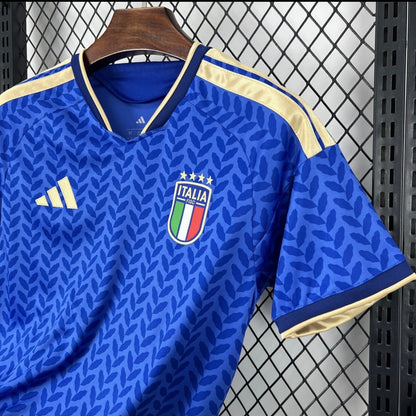 Maillot Italie Domicile 2026 zoom logo FIGC