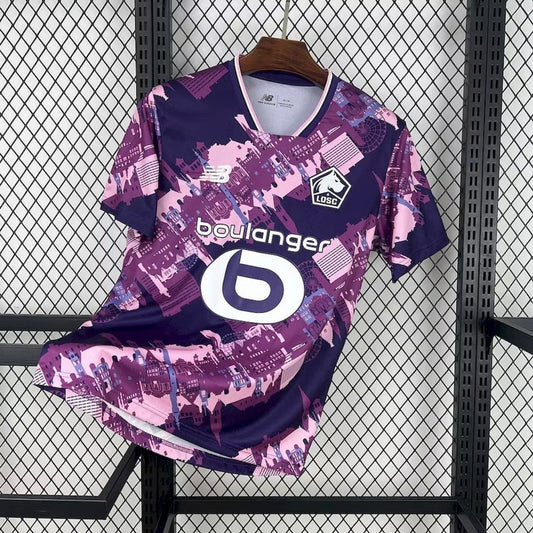 Maillot LOSC Lille Domicile 2025/2026 vue face Dogues