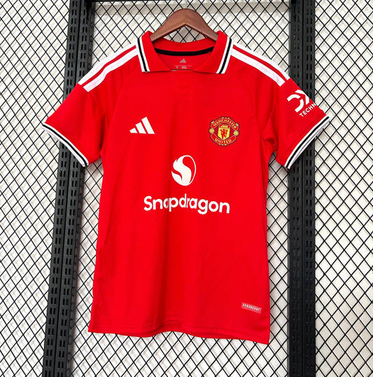 Maillot Manchester United Domicile 2026/2027 vue face Red Devils