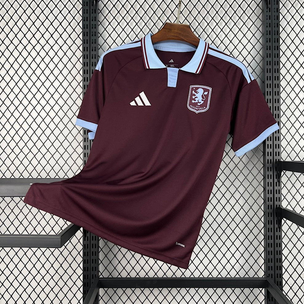 Maillot Aston Villa Domicile 2026/2027 vue face Villans