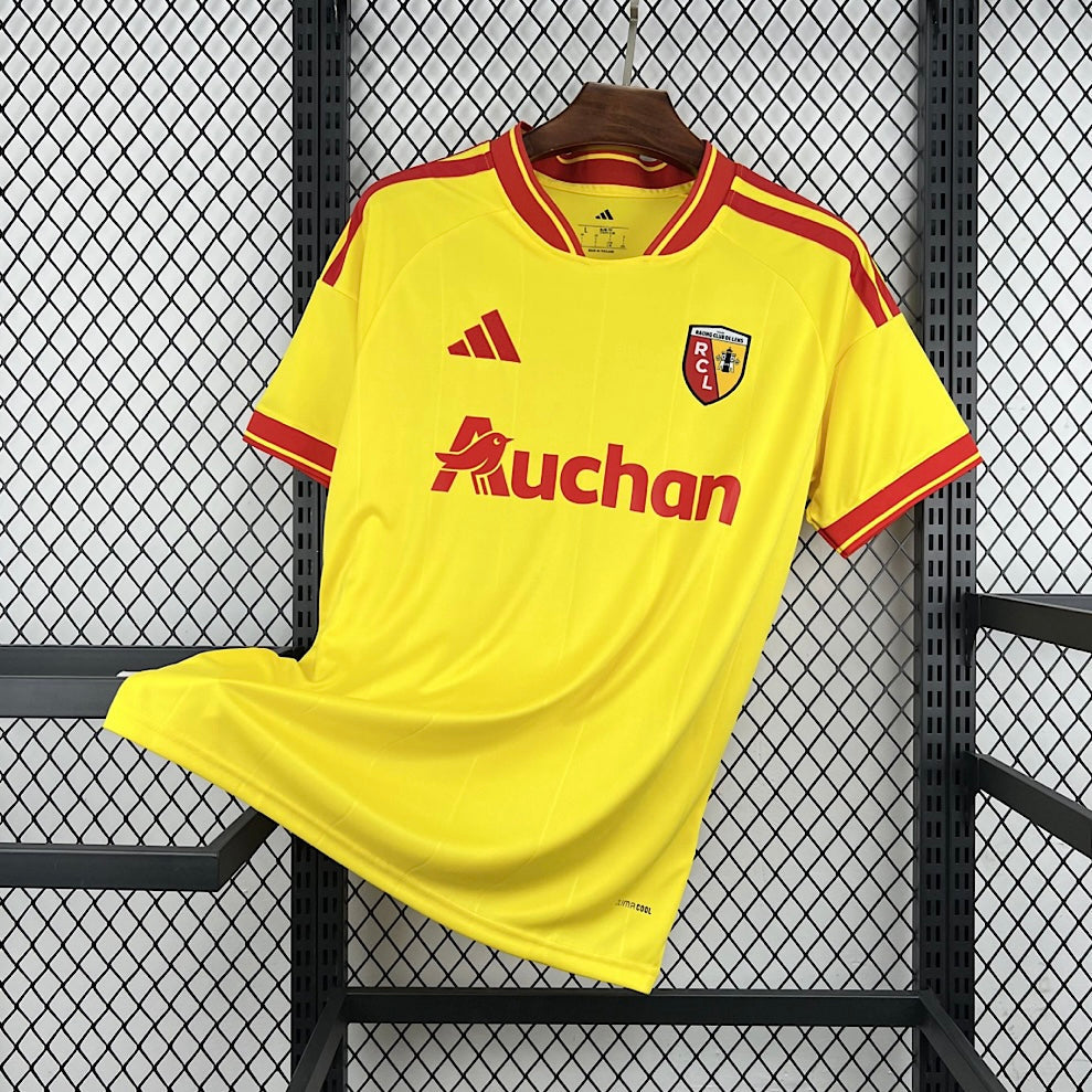 Maillot Lens Domicile 2026/2027 vue face Sang et Or