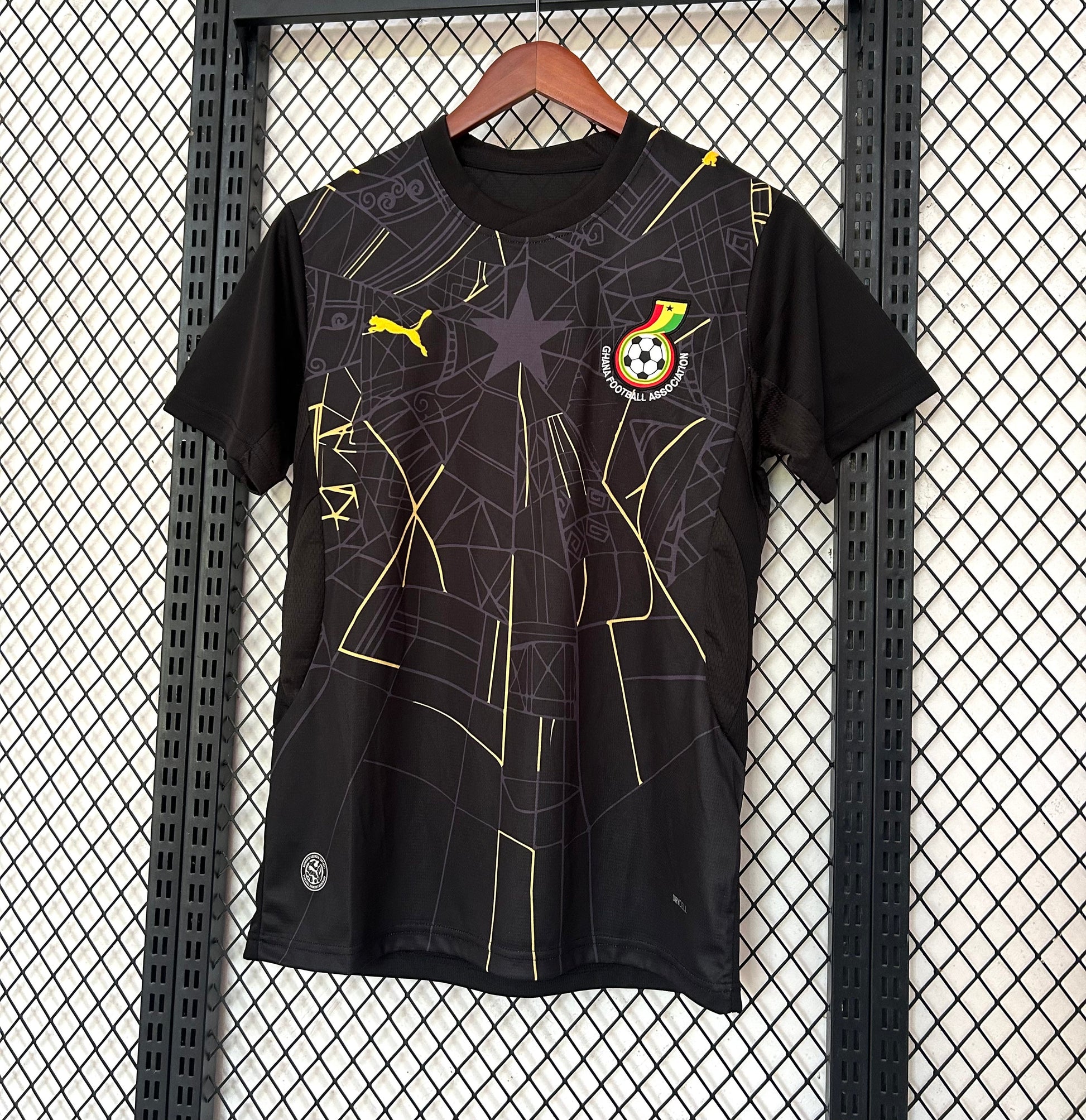 Maillot Ghana Extérieur 2026 vue face Black Stars