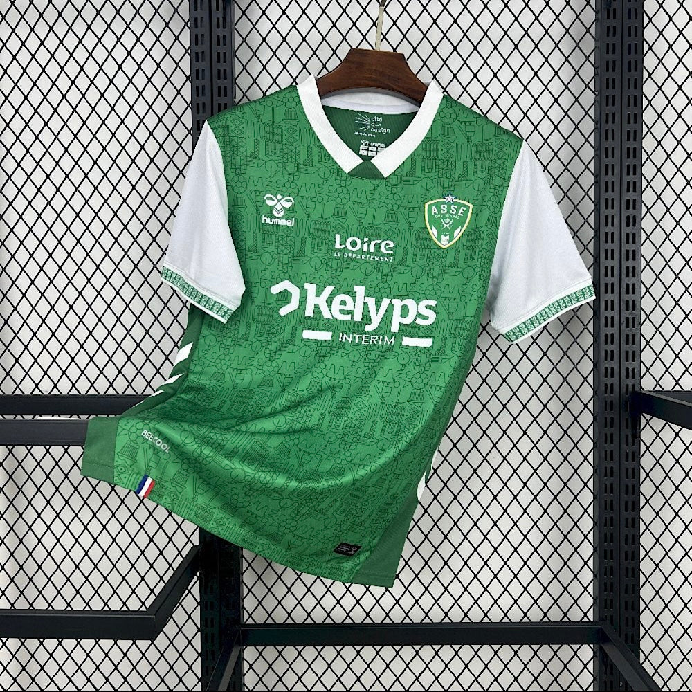 Maillot Saint-Étienne Domicile 2026/2027 vue face Les Verts