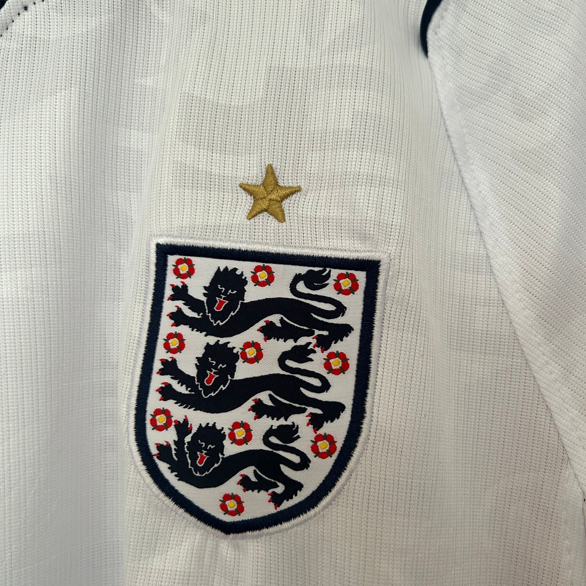 Maillot Angleterre Domicile 2026 détail col