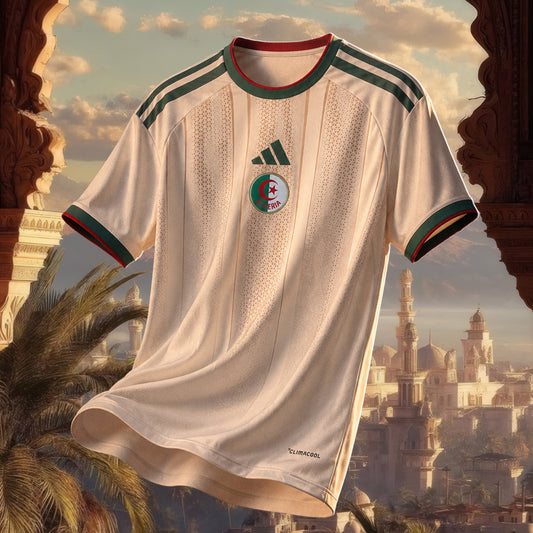 Maillot Algérie Extérieur 2026 | Flocage Offert