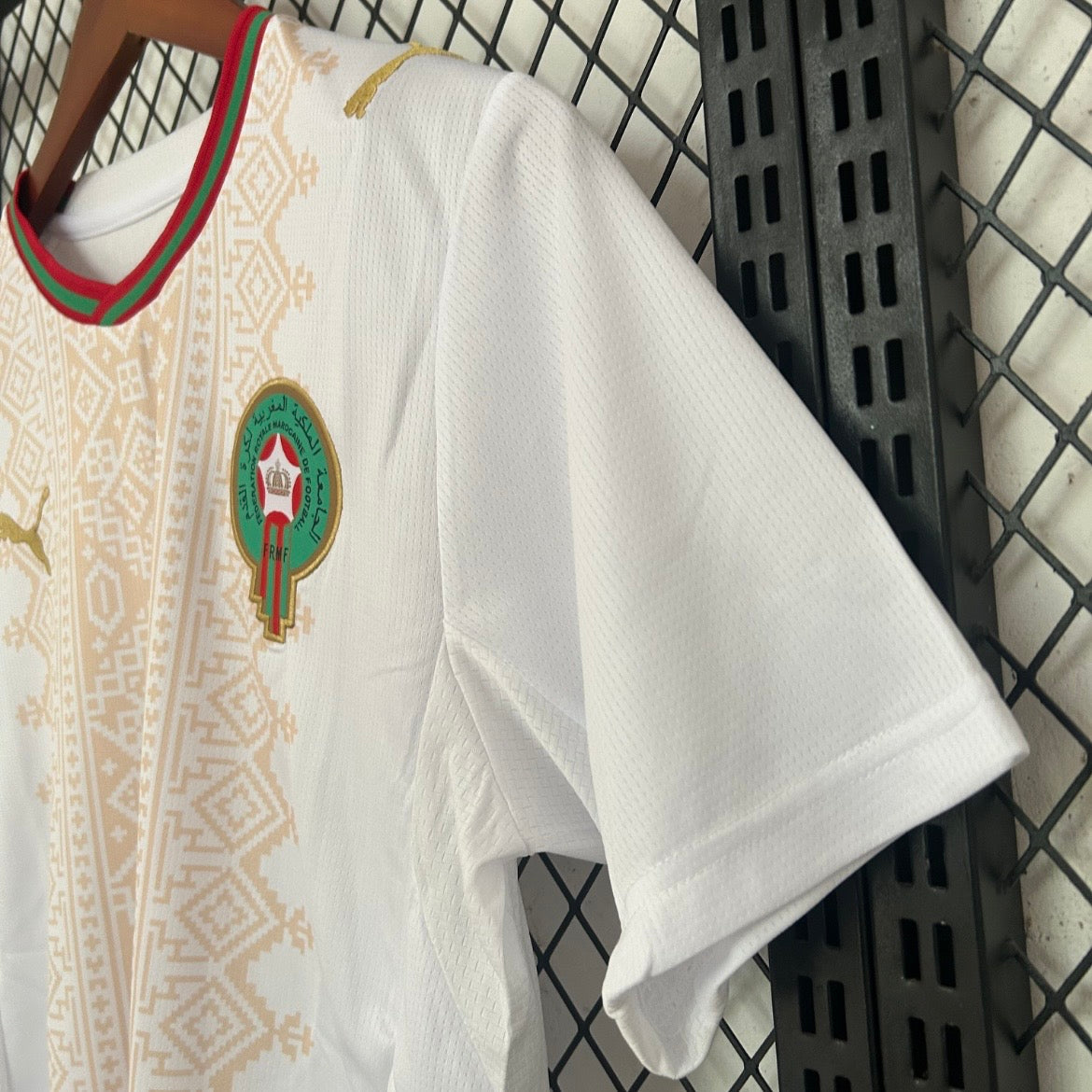 Maillot Maroc Domicile 2026/2027 détail col