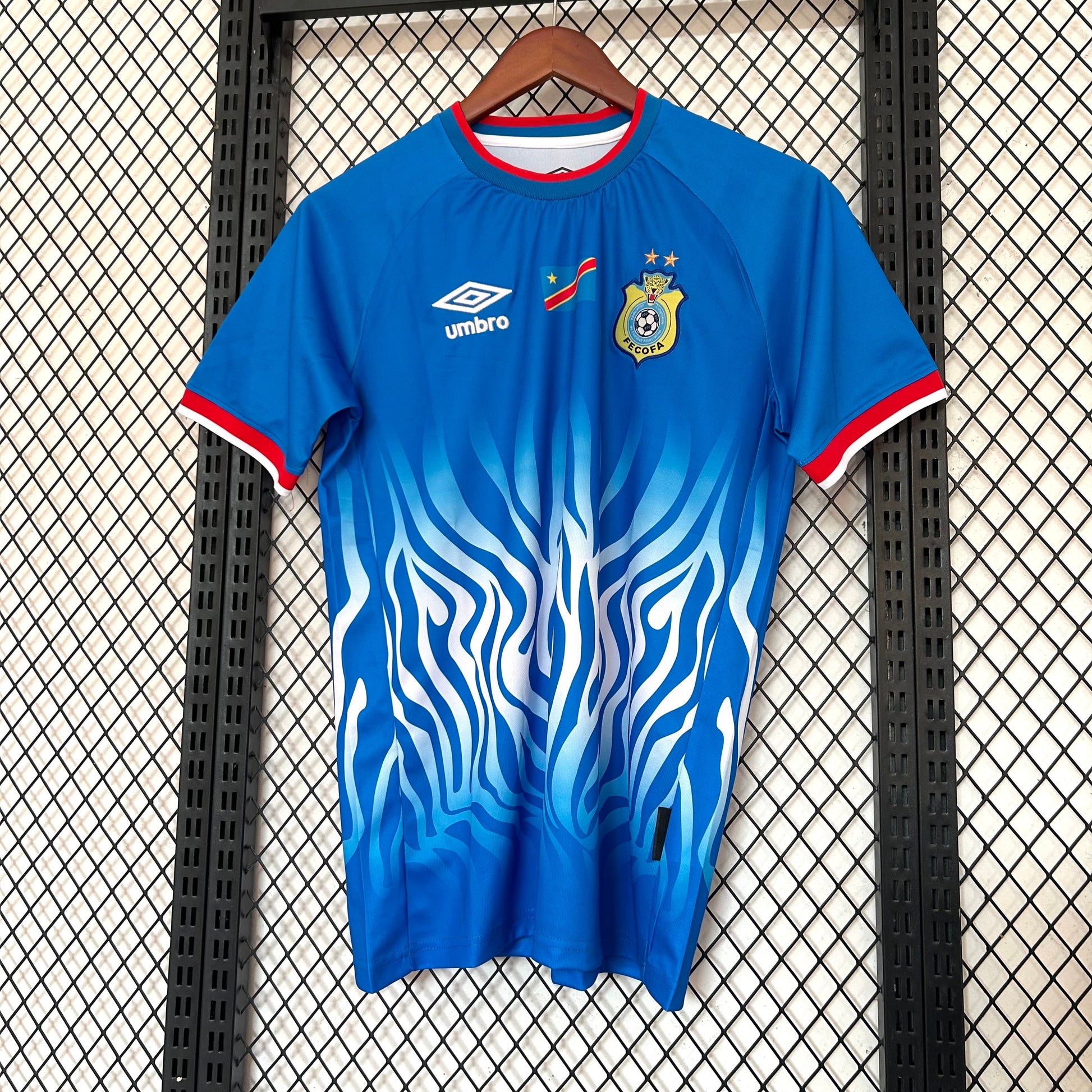 Maillot RD Congo Domicile 2026 vue face Léopards