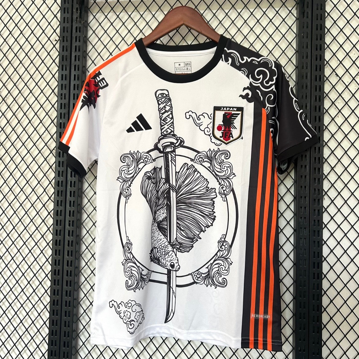 Maillot Japon Concept 2025 N°3 vue face Samurai Blue