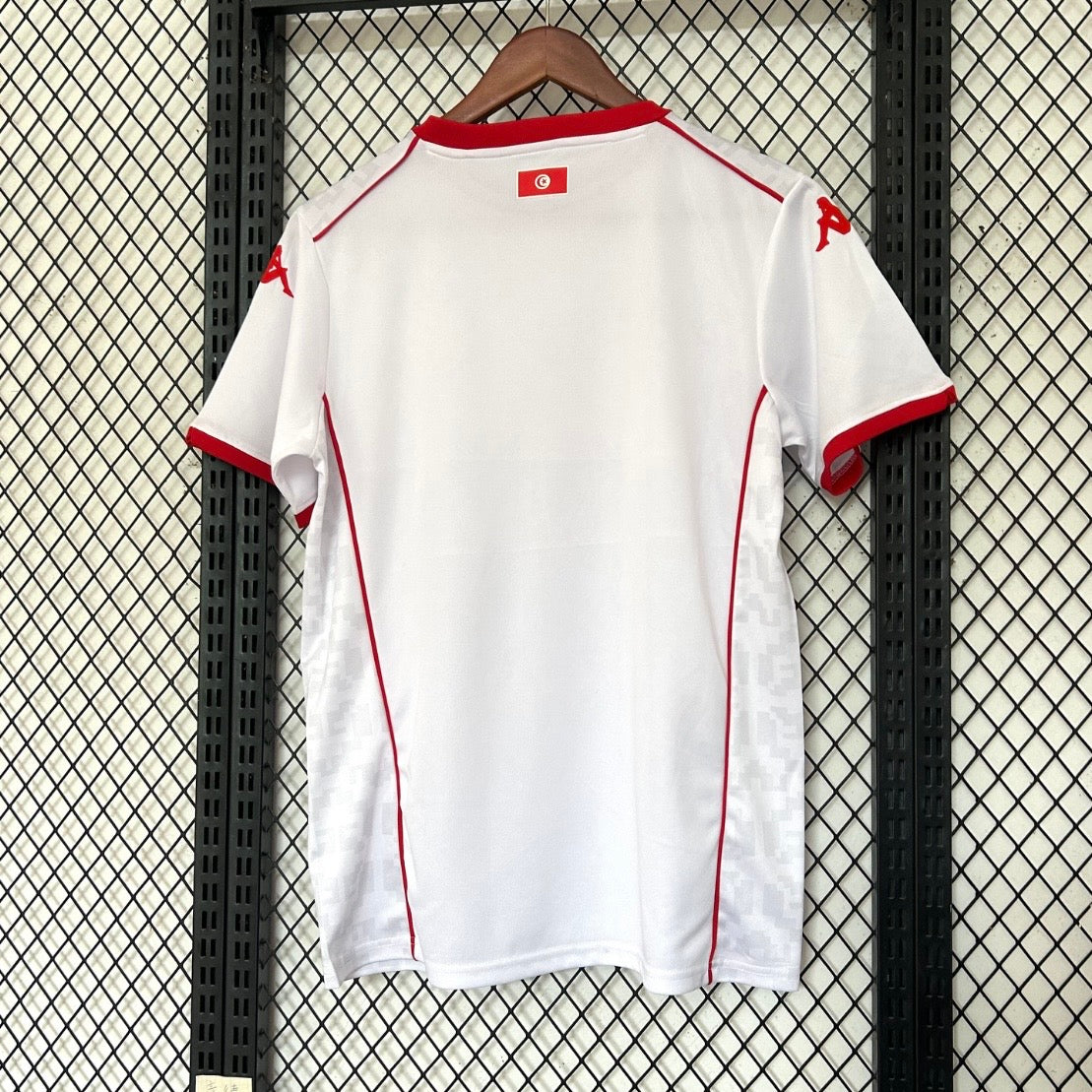 Maillot Tunisie Extérieur 2025 | Flocage Offert