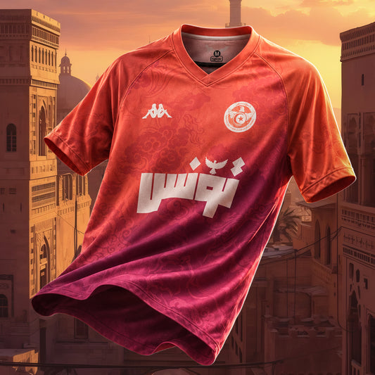 Maillot Tunisie Concept 2025 N°3 | Flocage Offert