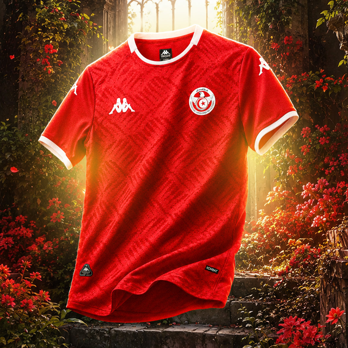 Maillot Tunisie Domicile 2025 | Flocage Offert